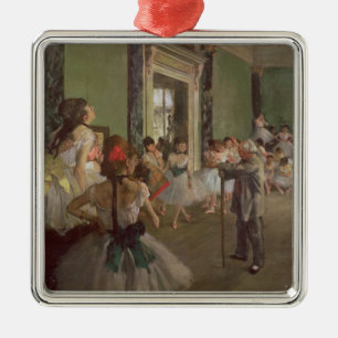 Ornamento De Metal Edgar Degas  The Dancing Class, c.1873-76