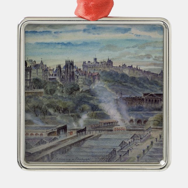 Ornamento De Metal Edimburgo da capela de St Anthony próximo (Frente)