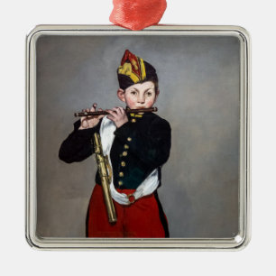 Ornamento De Metal Edouard Manet - O Fifer / Jovem Flautista