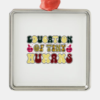 Ornamento De Metal Educação De Pequenos Humanos