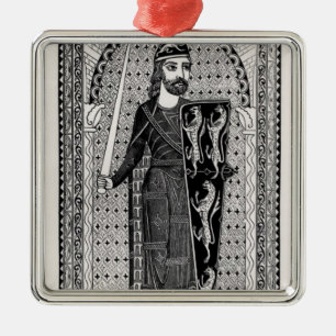 Ornamento De Metal Efígie de Geoffrey Plantagenet