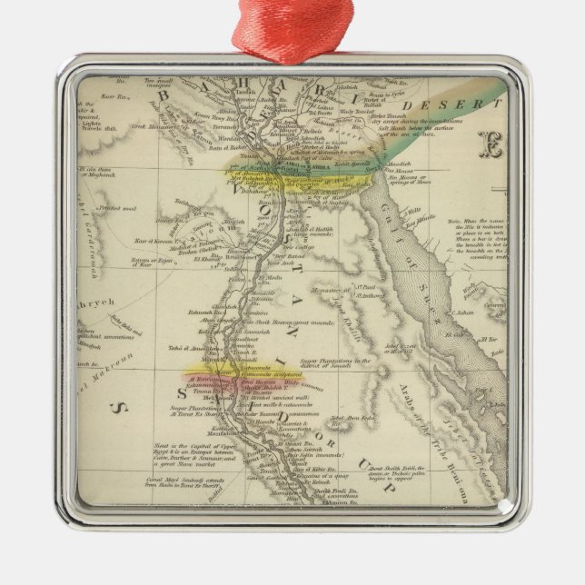 Ornamento De Metal Egipto 7 (Frente)