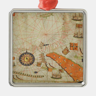 Ornamento De Metal Egipto e o Mar Vermelho