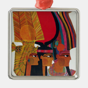 Ornamento De Metal Egito Vintage Air Viagem Turismo da Antiga Cultura