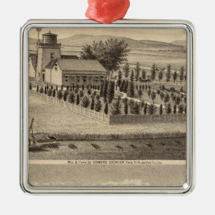 Ornamento De Metal Eichler, residências de Meyer