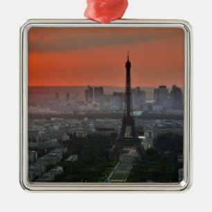 Ornamento De Metal Eiffel Tower Paris Europe Viagem