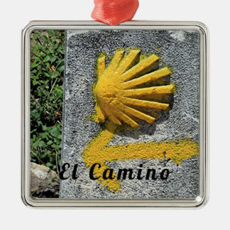 Ornamento De Metal EL Camino de Santiago de Compostela, espanha,