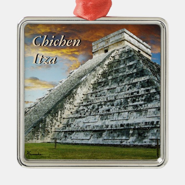 Ornamento De Metal El Castillo (Frente)