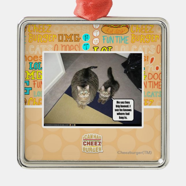 Ornamento De Metal Ele grande dos hes do sez desossado (Frente)