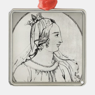 Ornamento De Metal Eleanor de Aquitaine