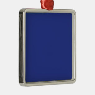 Ornamento De Metal Elegância de Férias Azul Real