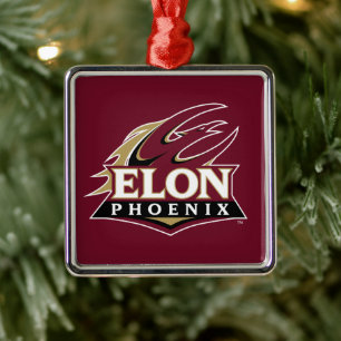 Ornamento De Metal Elon Phoenix
