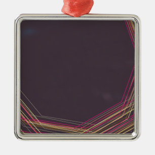 Ornamento De Metal em preto arte abstrata 0900
