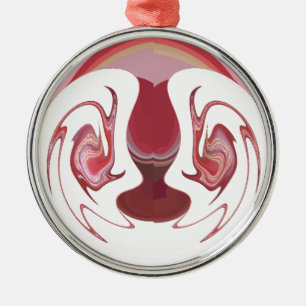 Ornamento De Metal Embres da Terra: Tapeçaria Texturizada da África