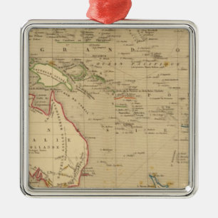 Ornamento De Metal En 1841 de L'Oceanie