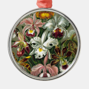 Ornamento De Metal encontro romântico floral nupcial Orquídeas Haecke