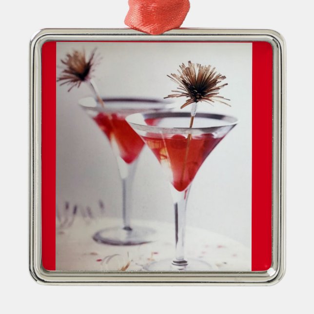 ORNAMENTO DE METAL **ENFEITES DE NATAL ADULTO "CHEERS" LEGAL** (Frente)