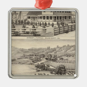 Ornamento De Metal Enfermaria, residências