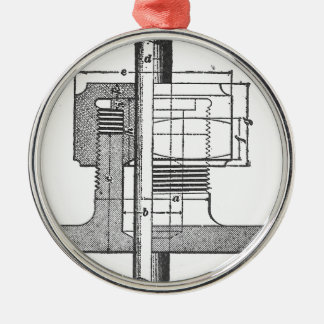 Ornamento De Metal Engenheiro mecânico antigo da ferramenta