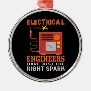 Ornamento De Metal Engenheiros Elétricos De engenheiro Têm Apenas A