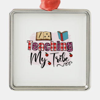 Ornamento De Metal Ensinando minha tribo