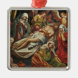 Ornamento De Metal Entombment do cristo, Villabranca