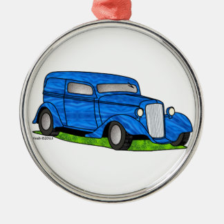 Ornamento De Metal Entrega do sedan de 33 Chevy