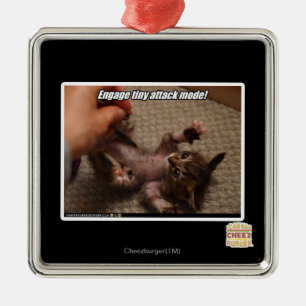 Ornamento De Metal Envolva o modo de ataque!