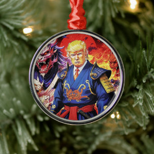 Ornamento De Metal Epic Trump Samurai Anime