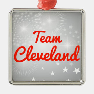 Ornamento De Metal Equipe Cleveland