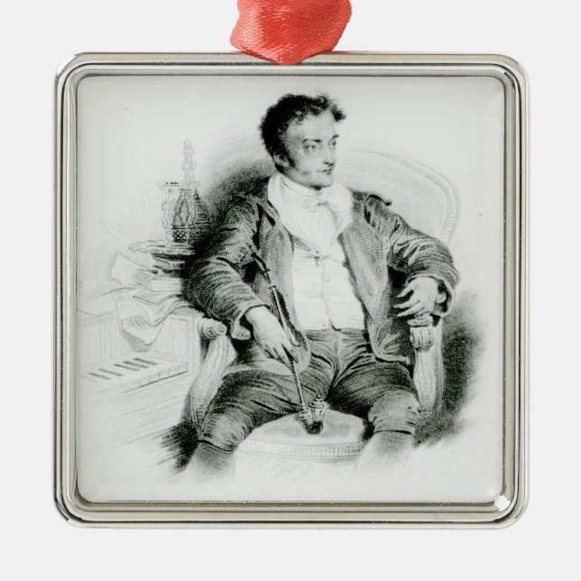 Ornamento De Metal Ernst Theodor Amadeus Hoffmann (Frente)