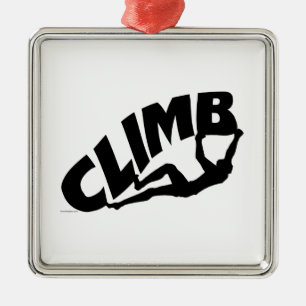 Ornamento De Metal Escalada de Pedra
