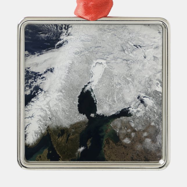 Ornamento De Metal Escandinávia (Frente)