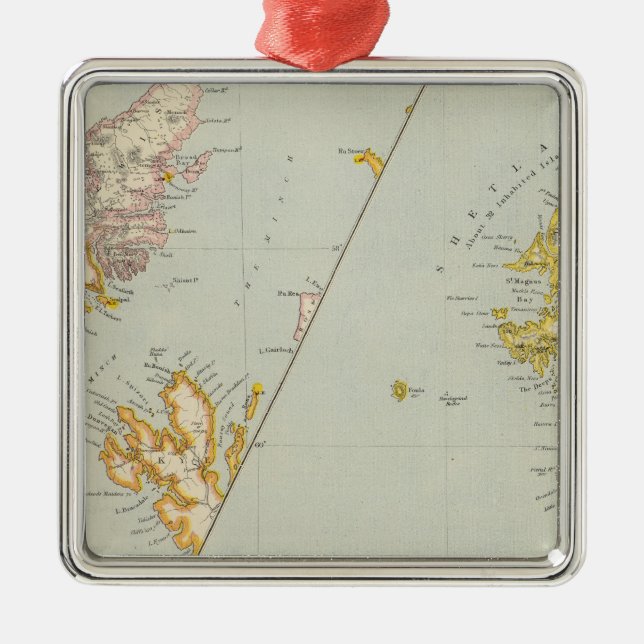 Ornamento De Metal Escócia 16 (Frente)