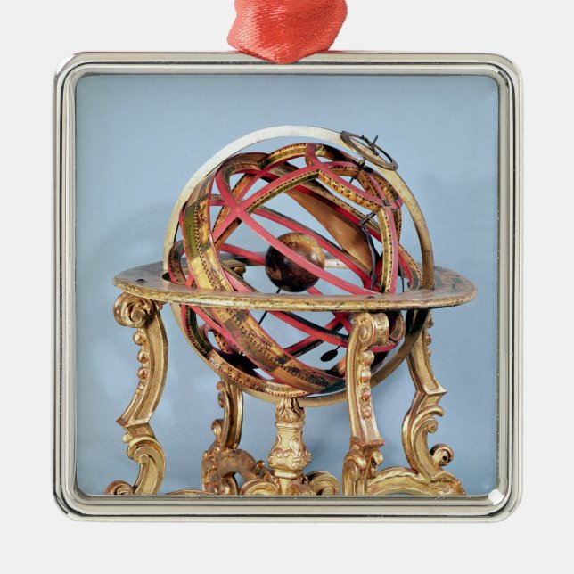 Ornamento De Metal Esfera Armillary (Frente)