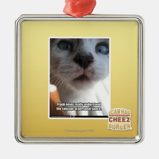 Ornamento De Metal Espaço pessoal (Frente)