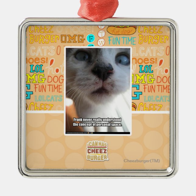 Ornamento De Metal Espaço pessoal (Frente)