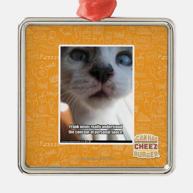 Ornamento De Metal Espaço pessoal (Frente)