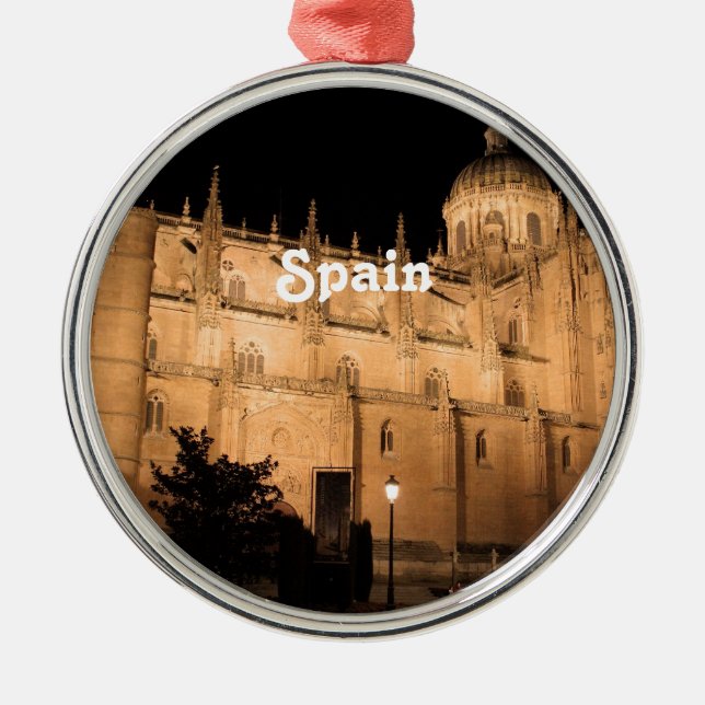 Ornamento De Metal Espanha (Frente)