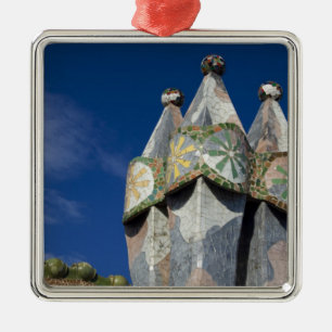 Ornamento De Metal Espanha, Catalunha, Barcelona. Casa Batlló (1906).