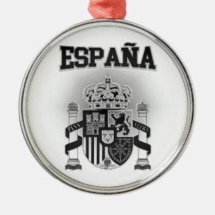 Ornamento De Metal Espanha de armas