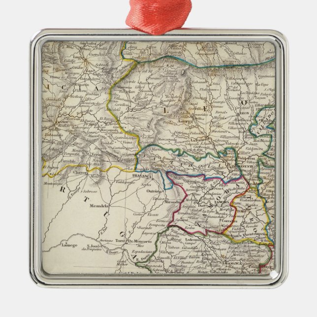 Ornamento De Metal Espanha Espana I (Frente)