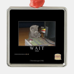 Ornamento De Metal Espera