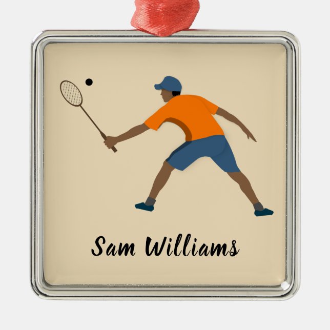 Ornamento De Metal Esquadrão (Frente)