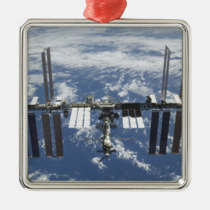 Ornamento De Metal Estação espacial internacional na órbita 2