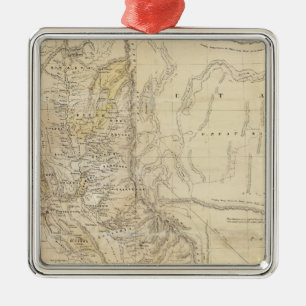 Ornamento De Metal Estado da Califórnia