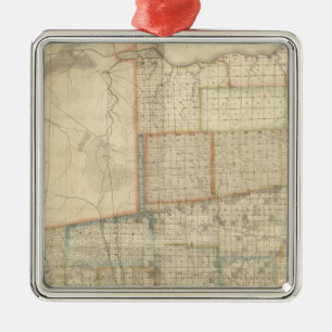 Ornamento De Metal Estado de Ohio 2