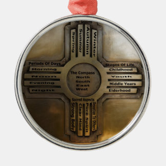 Ornamento De Metal Estado Zia de New mexico