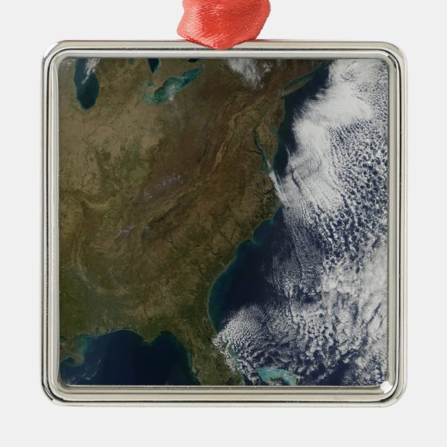 Ornamento De Metal Estados Unidos orientais 2 (Frente)