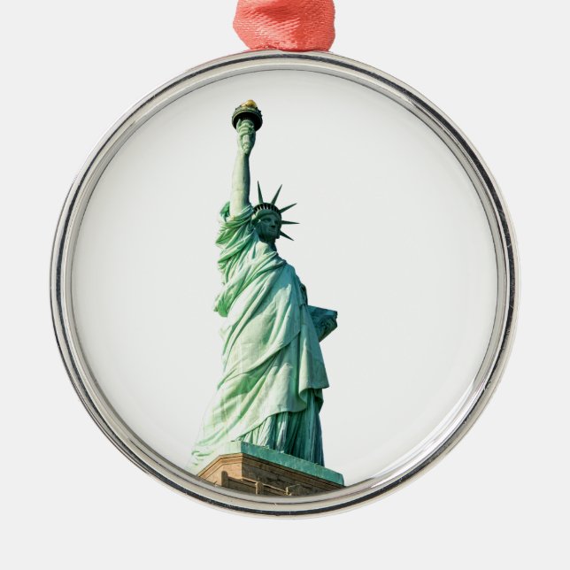 Ornamento De Metal Estátua da liberdade (Frente)